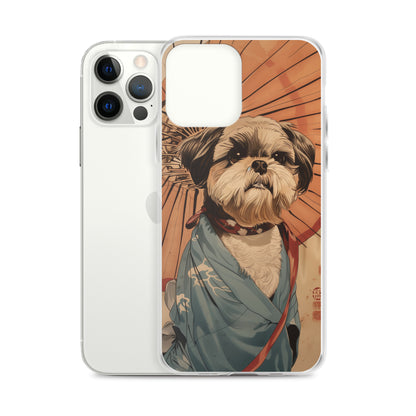 Ukiyo-e Style Shih Tzu iPhone Case