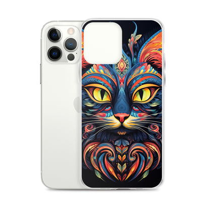 Mystical Kitty Cat iPhone Case