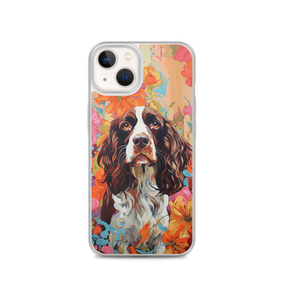 iPhone Case Painted English Springer Spaniel