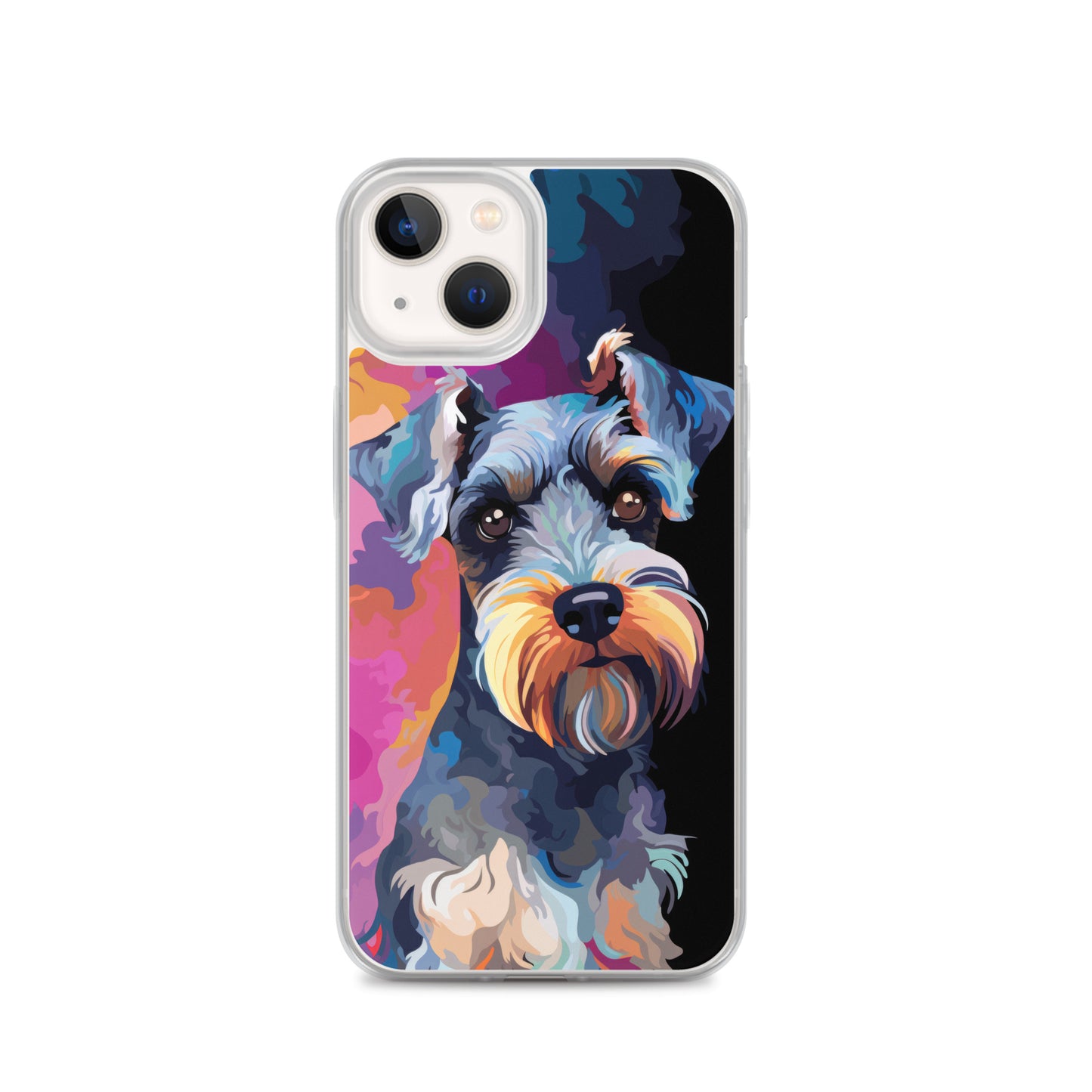 iPhone Case Painted Schnauzer