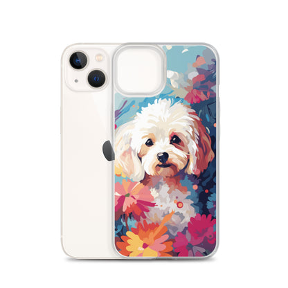 iPhone Case Painted Bichon Frise