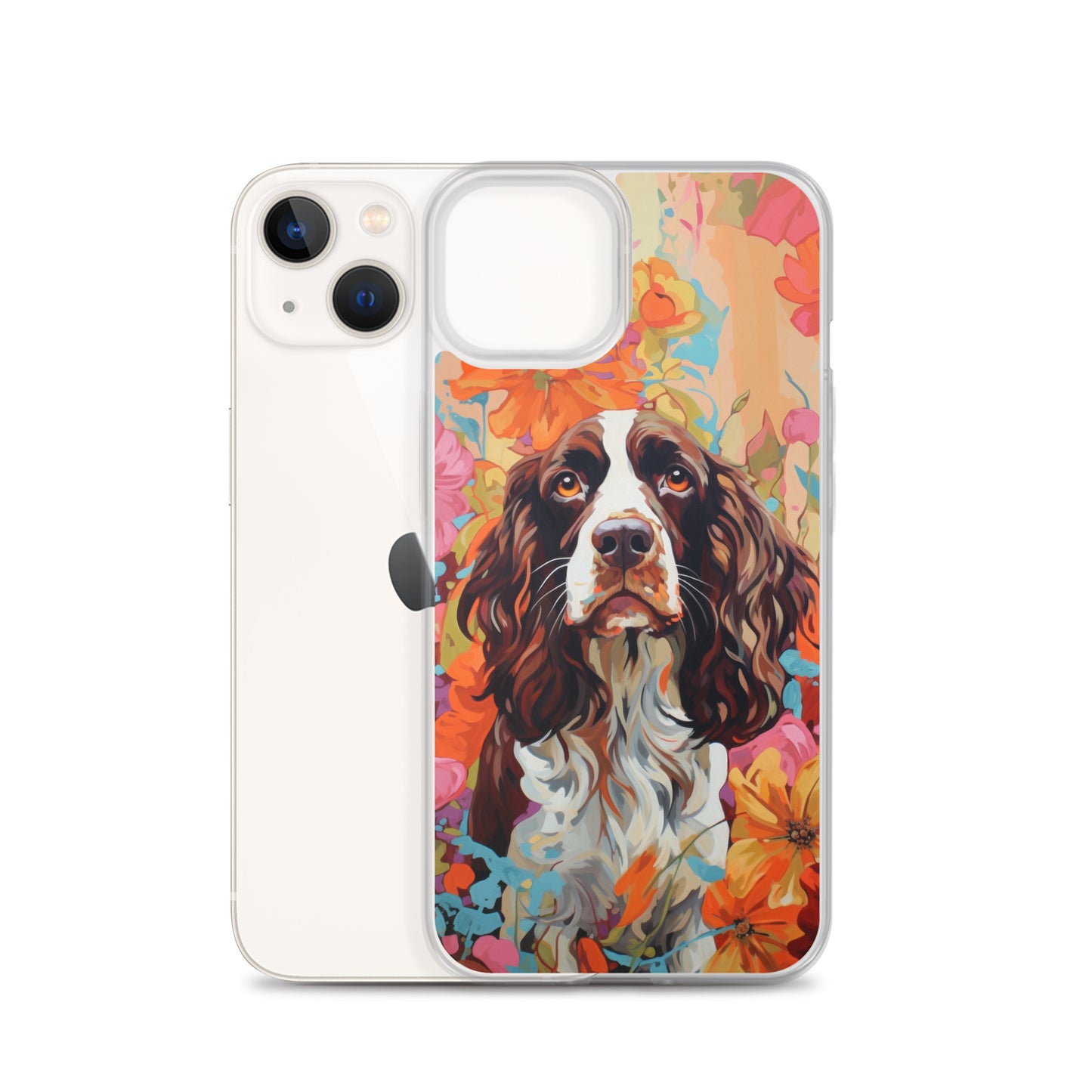iPhone Case Painted English Springer Spaniel