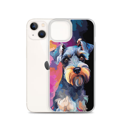 iPhone Case Painted Schnauzer