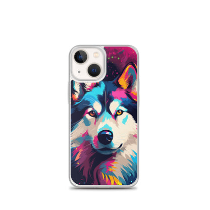 iPhone Case Painted Siberian Huskie