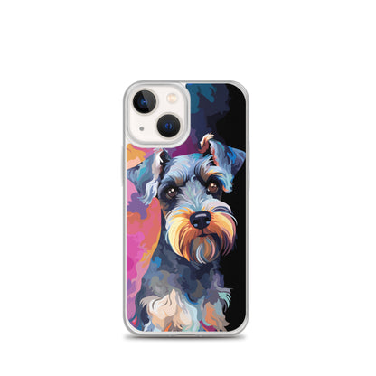 iPhone Case Painted Schnauzer