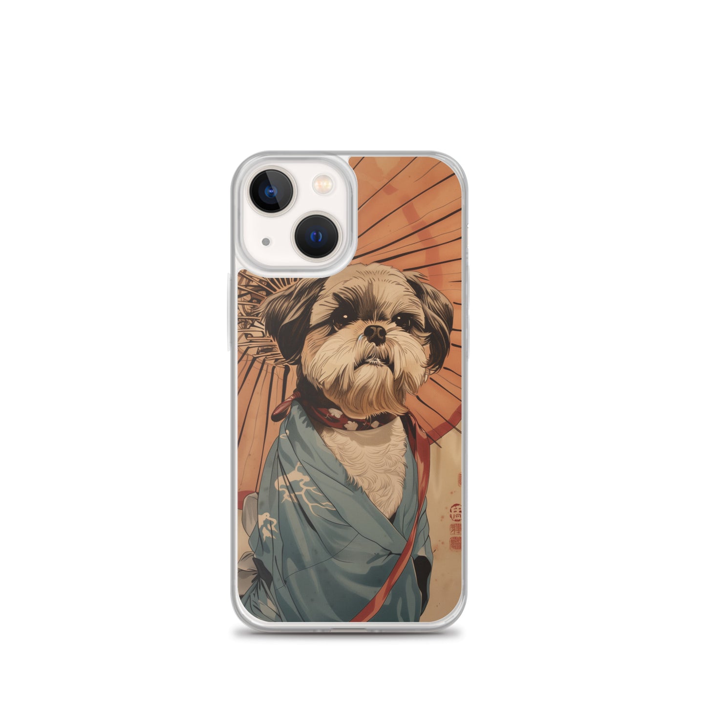 Ukiyo-e Style Shih Tzu iPhone Case