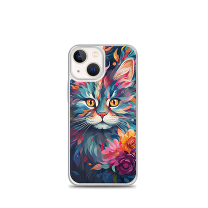 Painted Cat iPhone Case