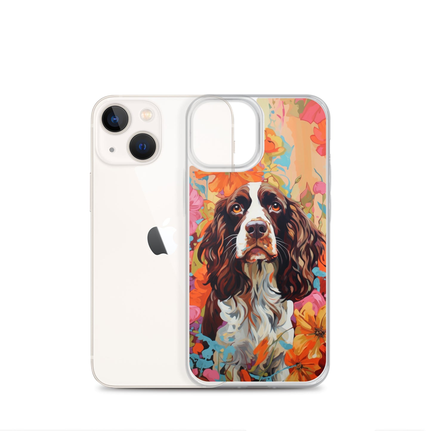 iPhone Case Painted English Springer Spaniel