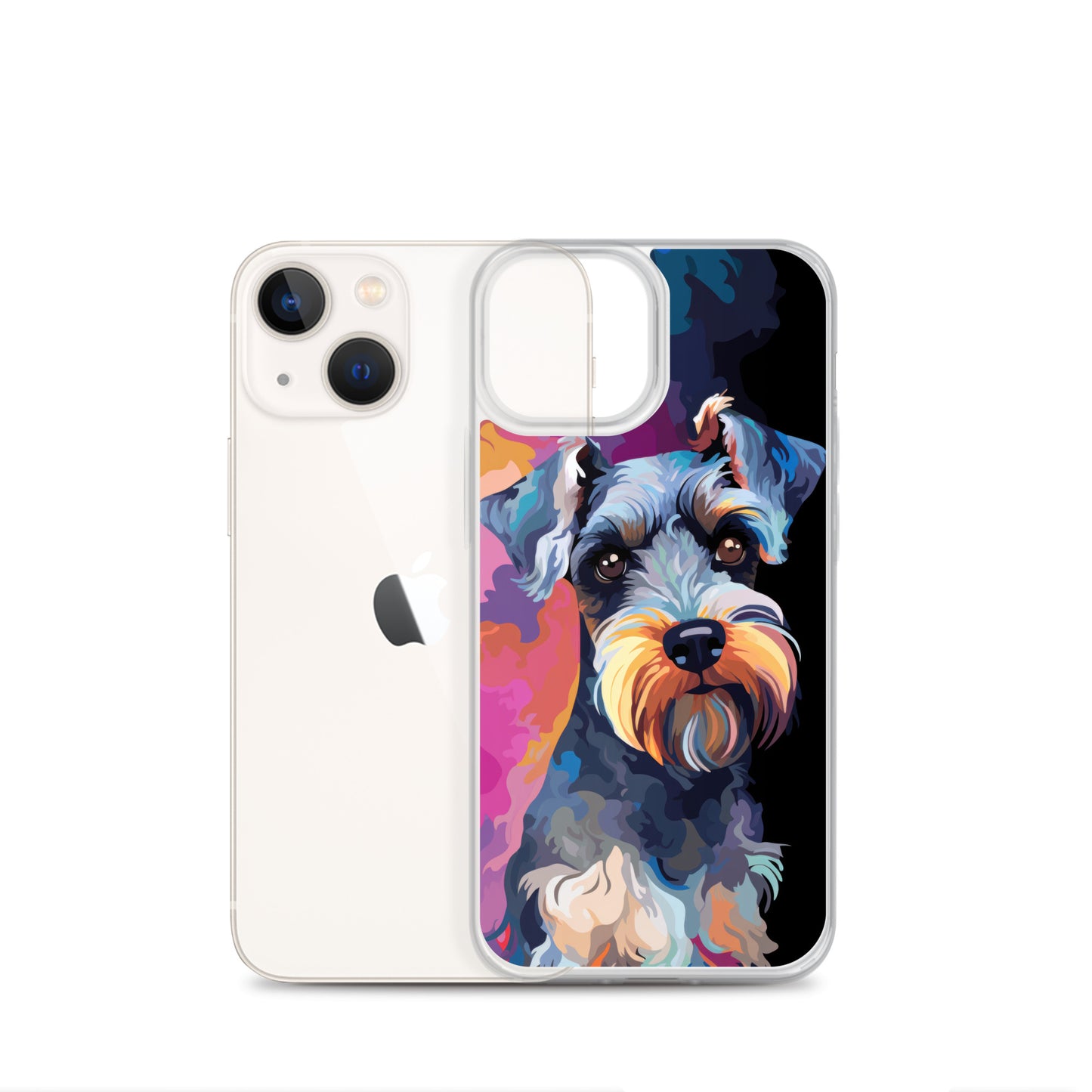 iPhone Case Painted Schnauzer