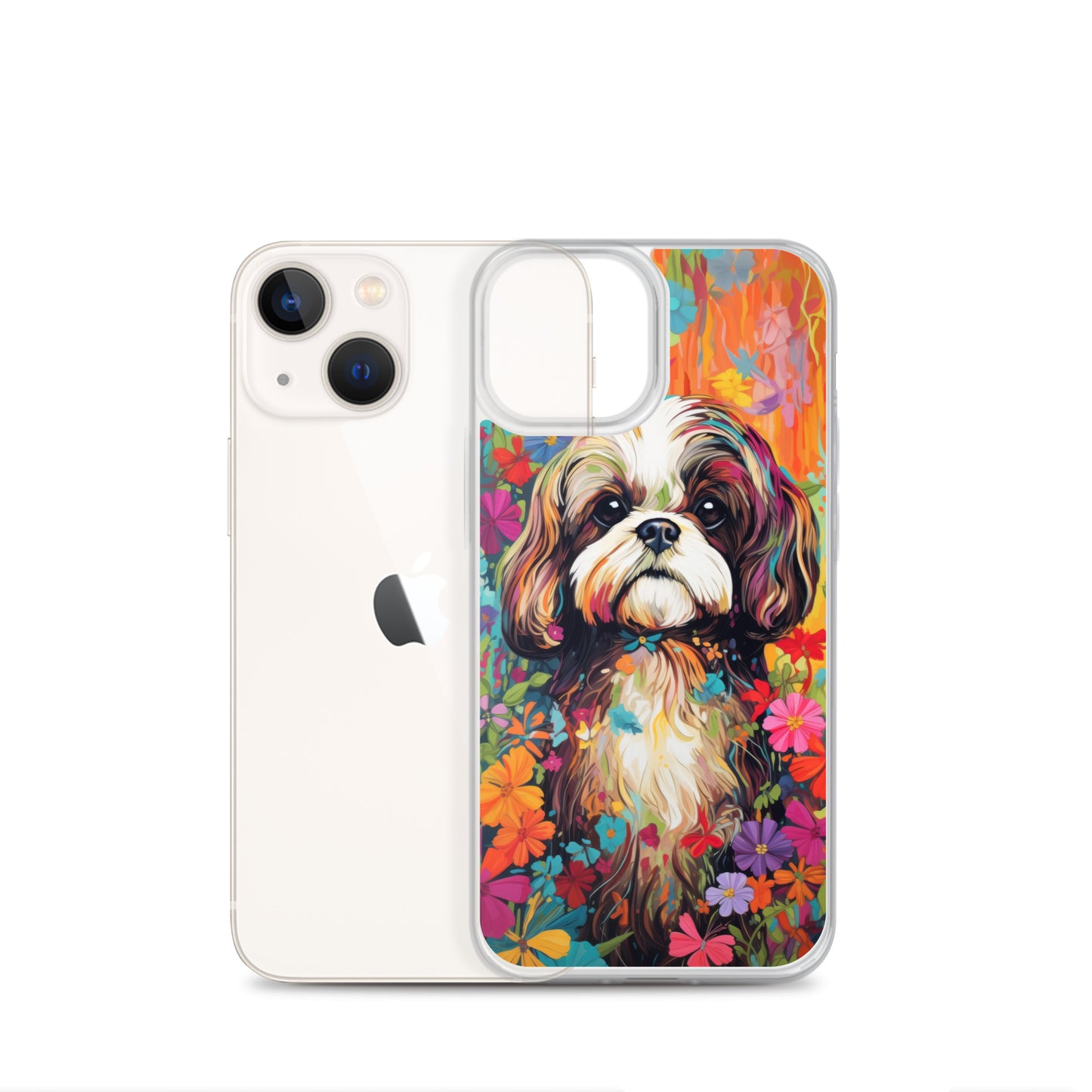 iPhone Case Painted Shih Tzu