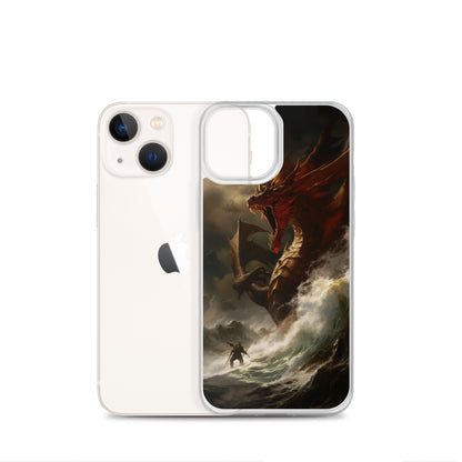 Dragon Battle iPhone Case