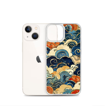 iPhone Case Stylized Clouds