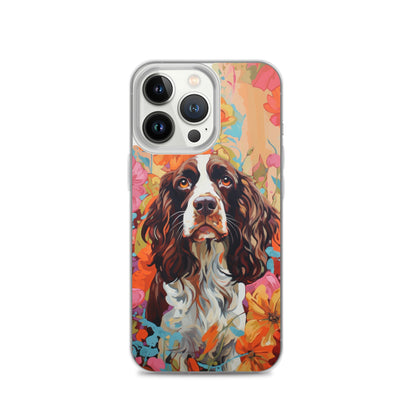iPhone Case Painted English Springer Spaniel