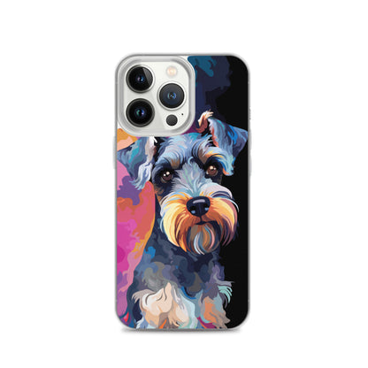 iPhone Case Painted Schnauzer