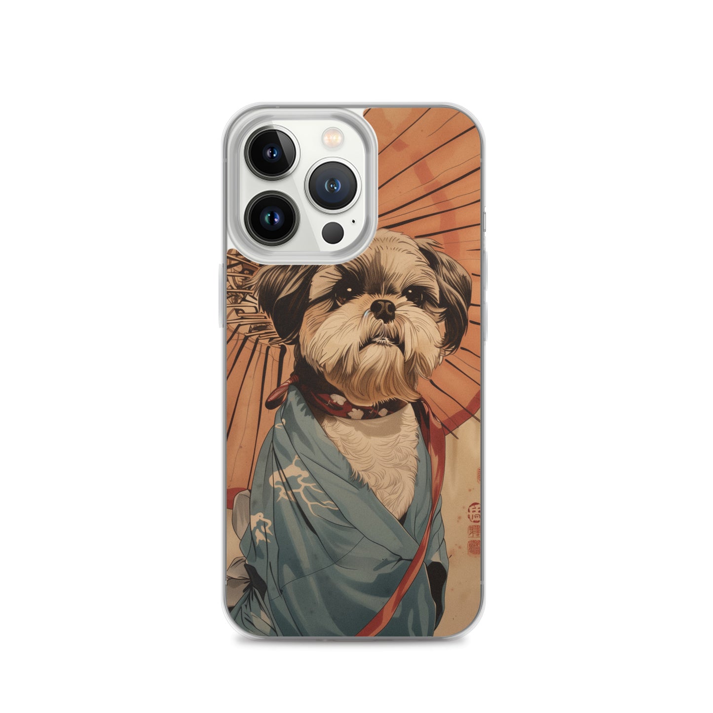 Ukiyo-e Style Shih Tzu iPhone Case