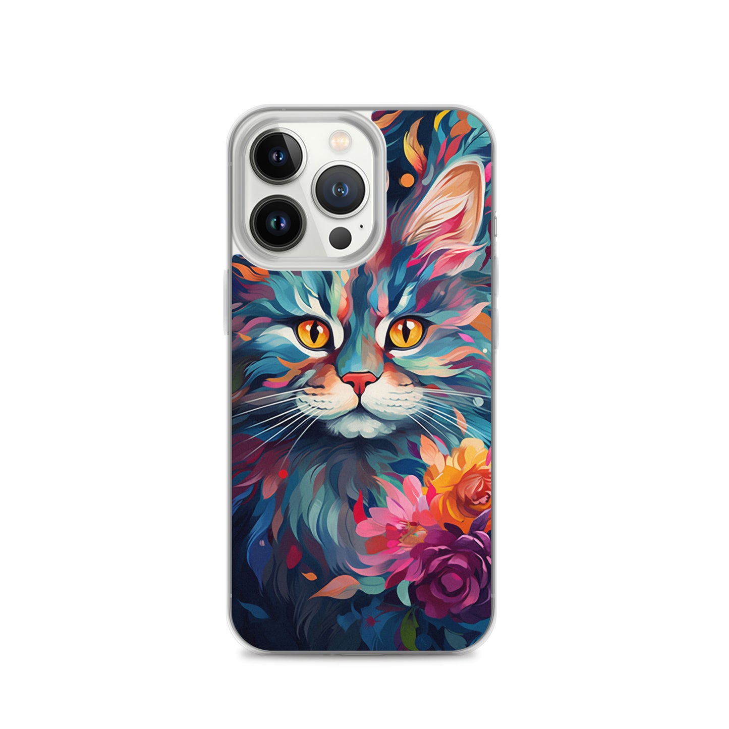 Painted Cat iPhone Case
