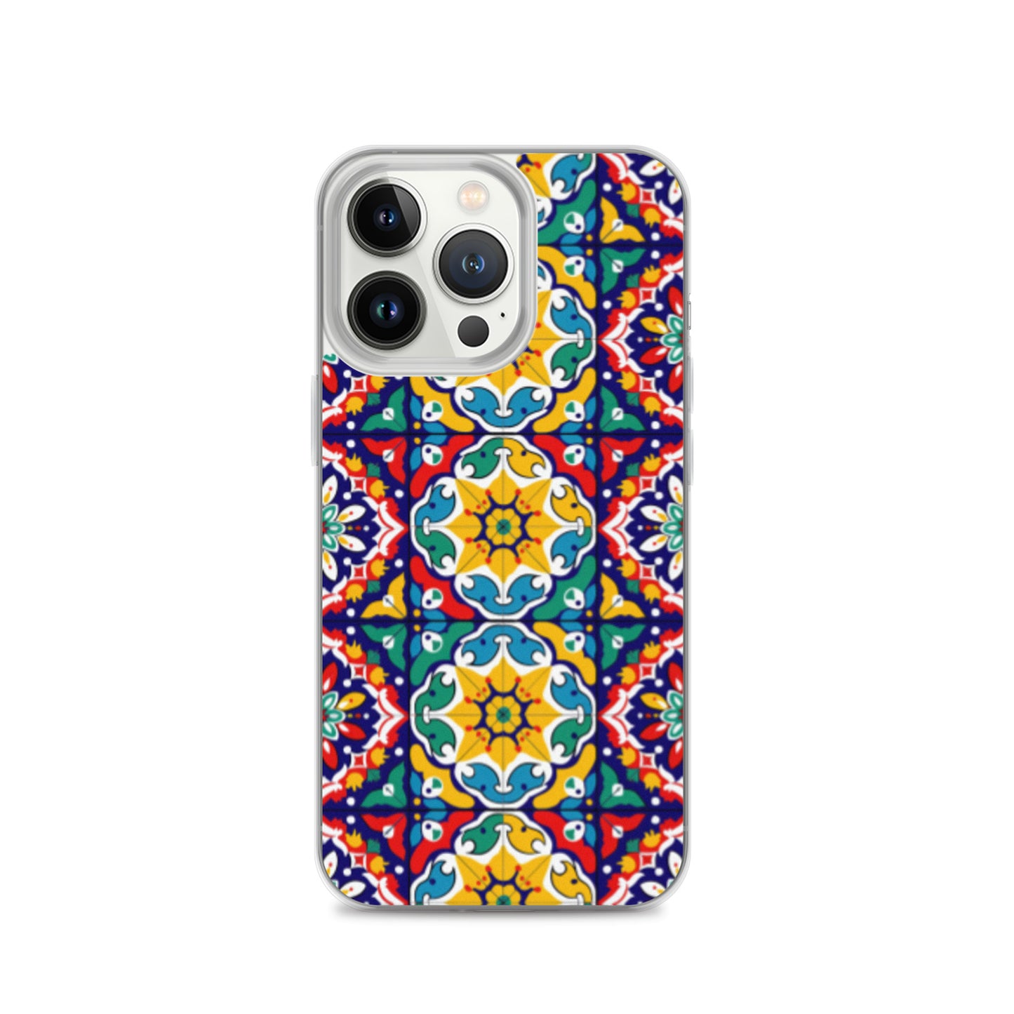 iPhone Case Talavera Tiles Red and Yellow