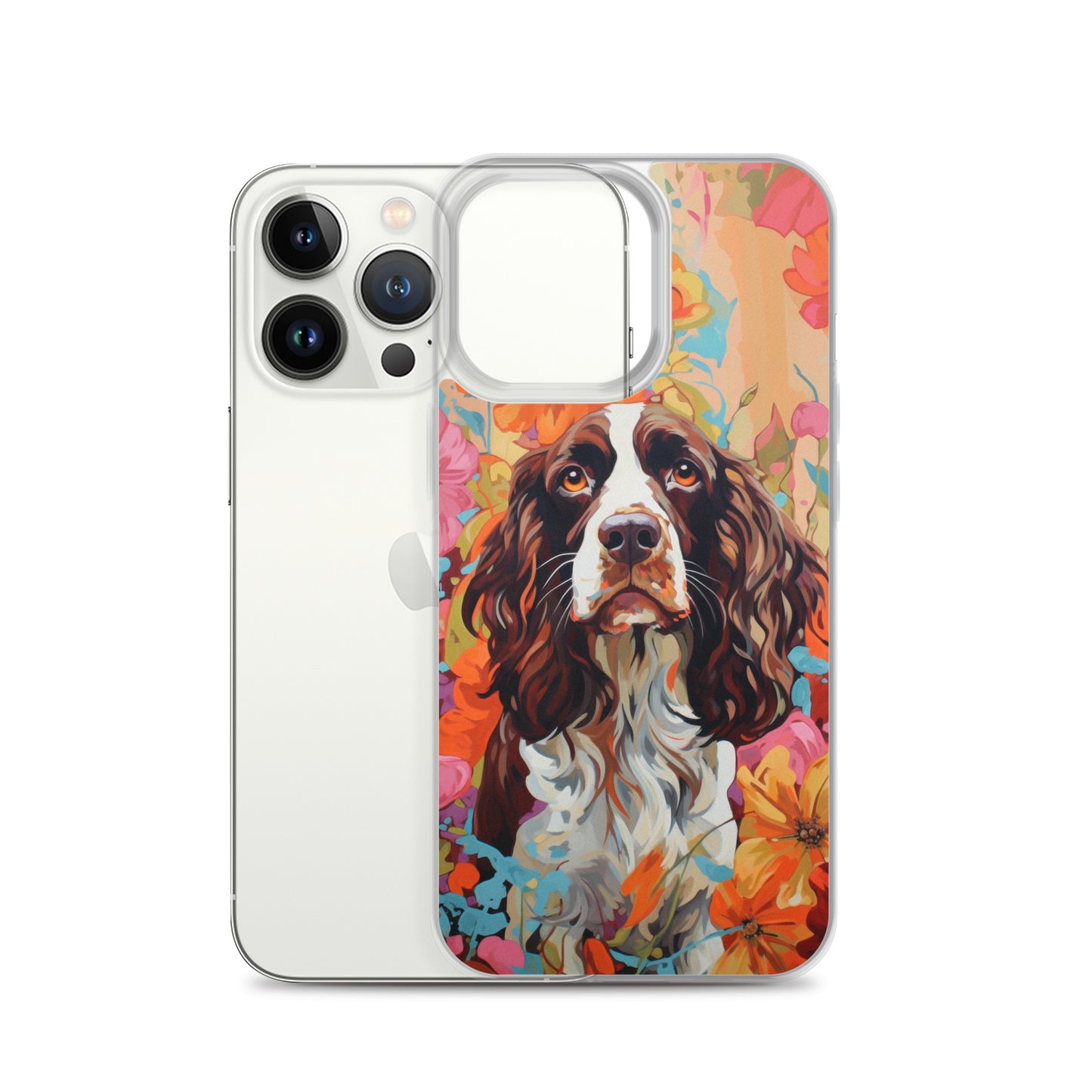 iPhone Case Painted English Springer Spaniel
