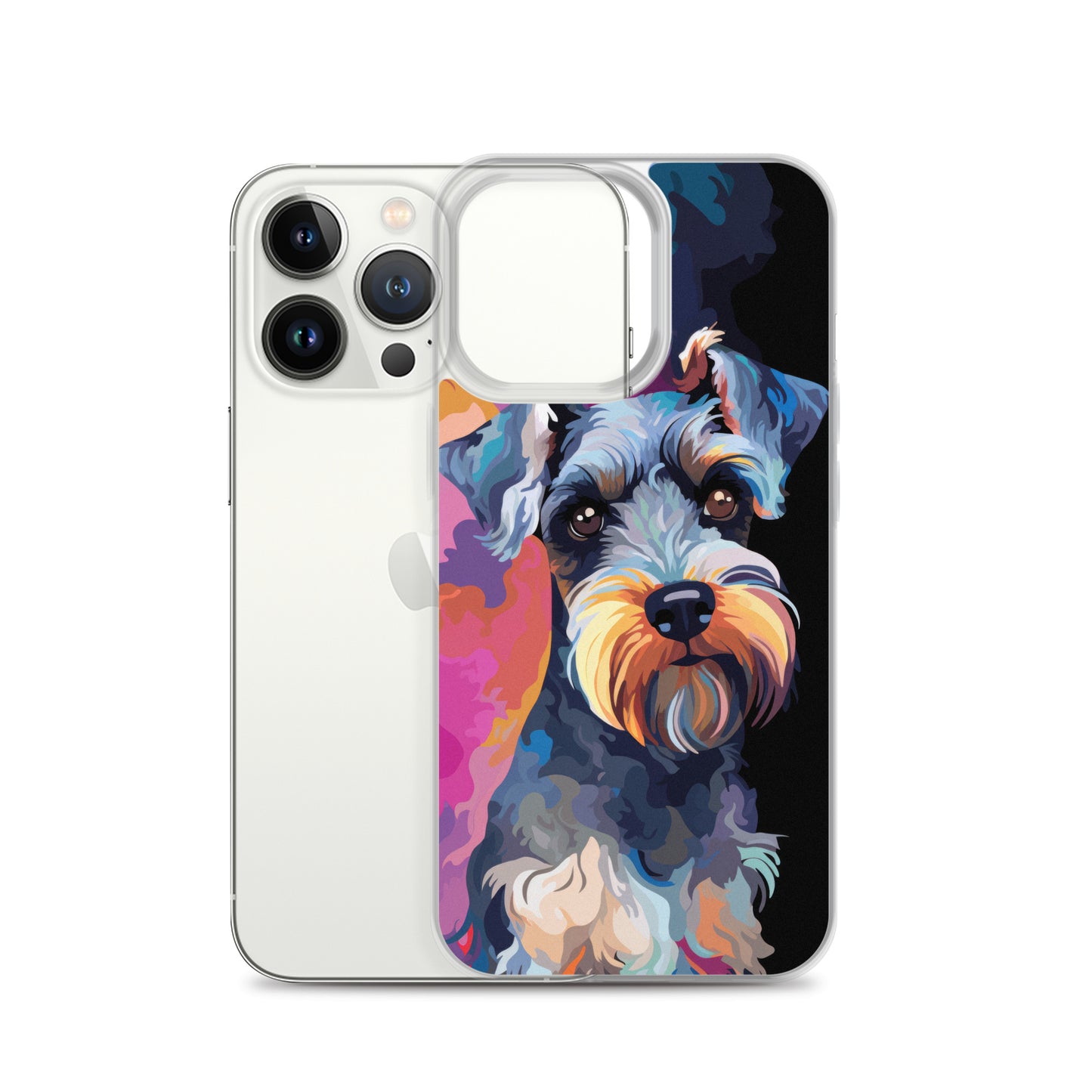 iPhone Case Painted Schnauzer