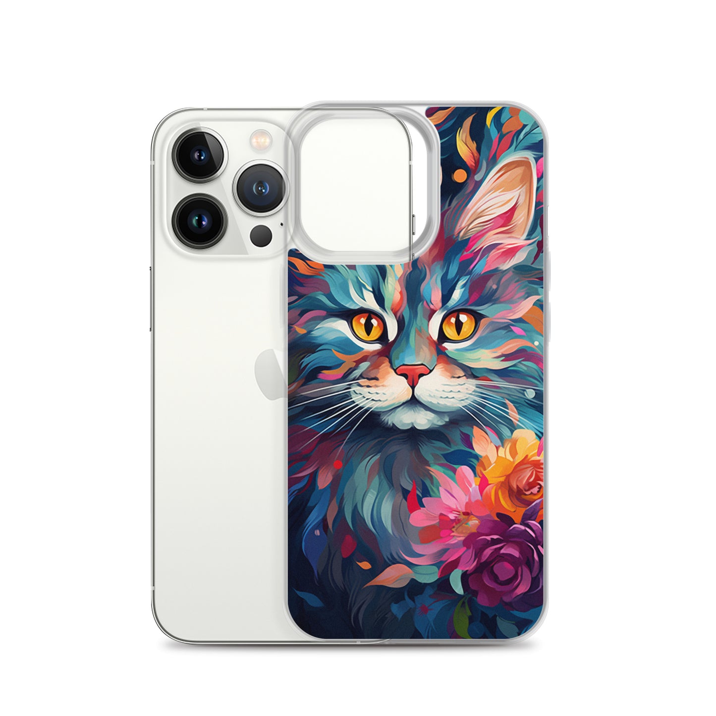 Painted Cat iPhone Case