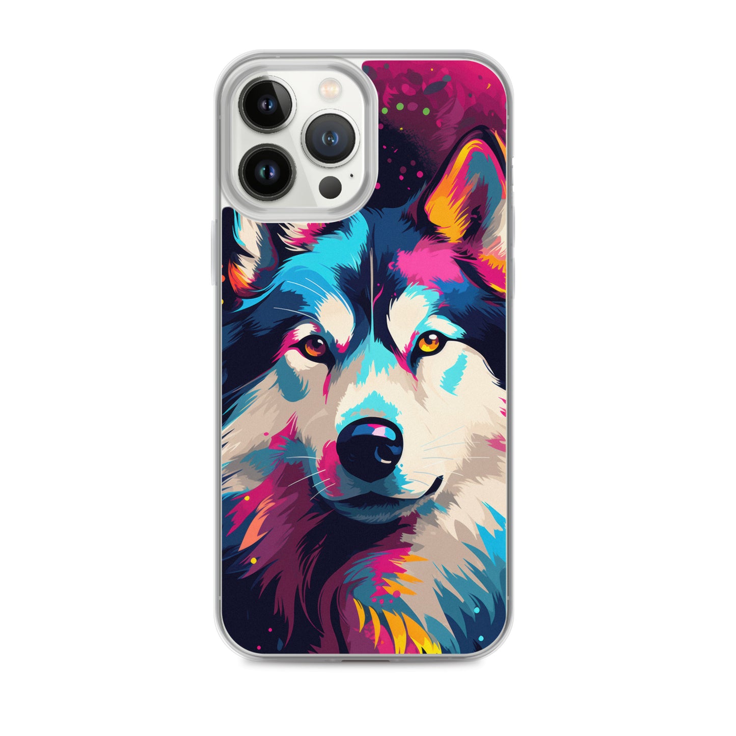 iPhone Case Painted Siberian Huskie