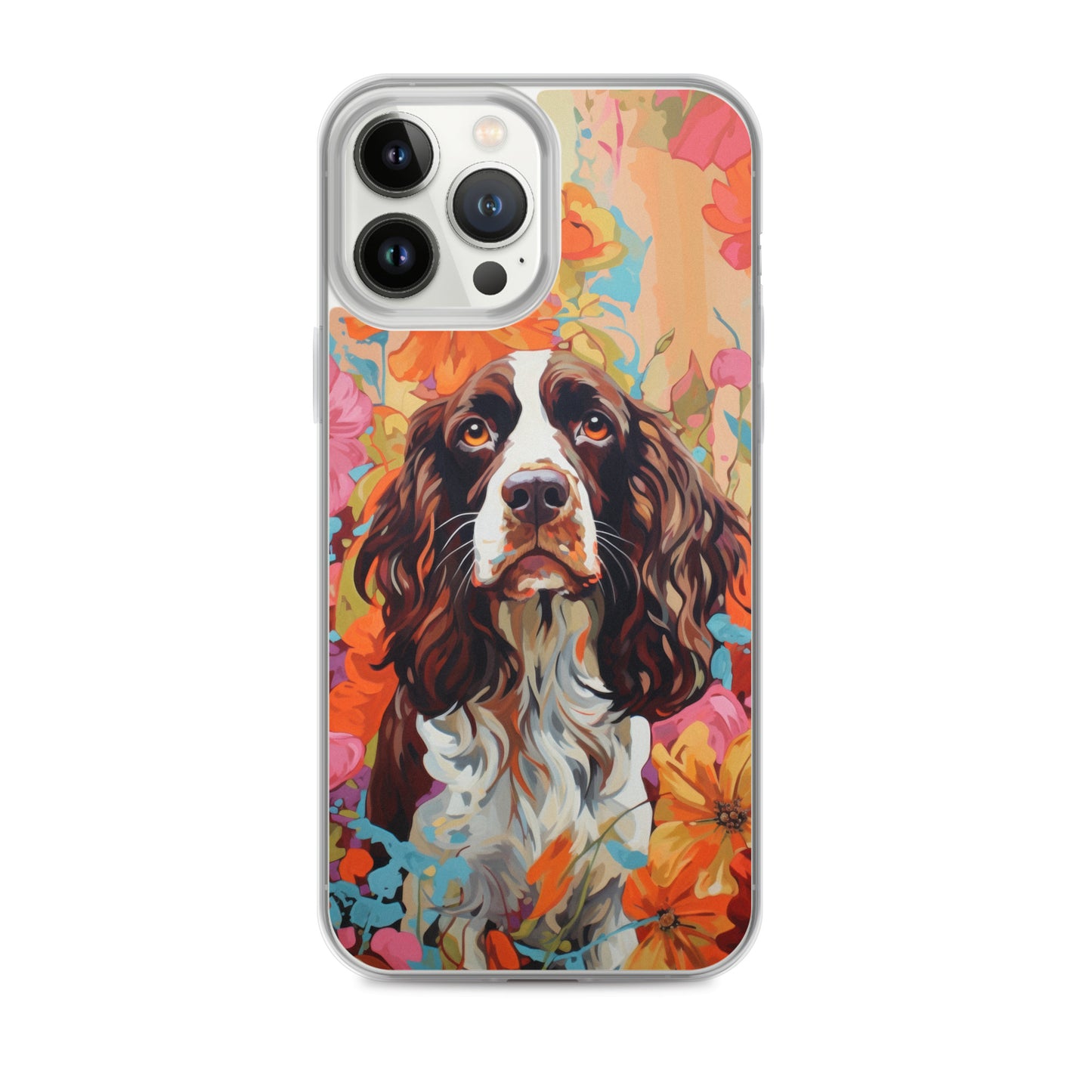 iPhone Case Painted English Springer Spaniel