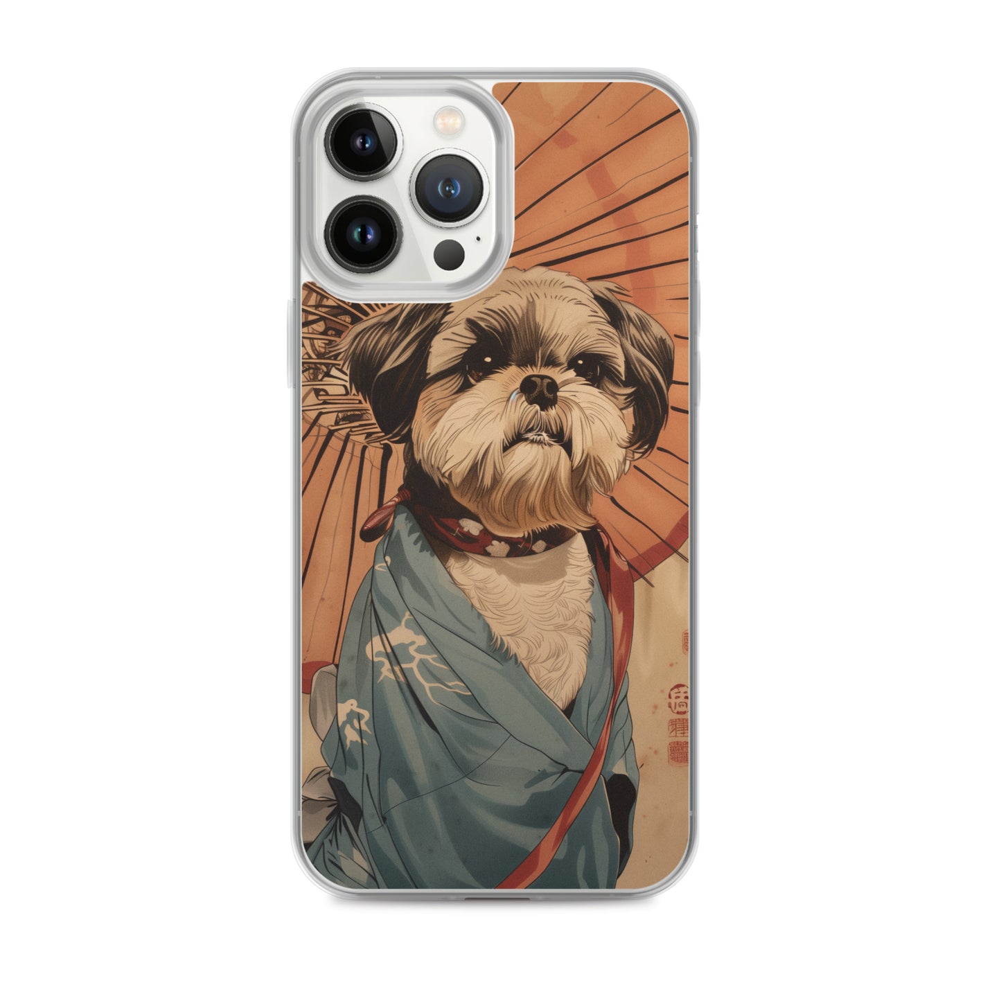 Ukiyo-e Style Shih Tzu iPhone Case