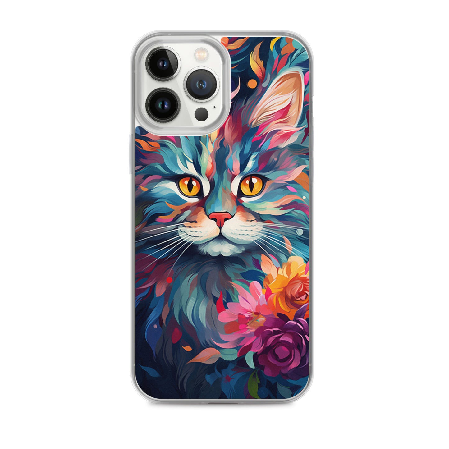 Painted Cat iPhone Case