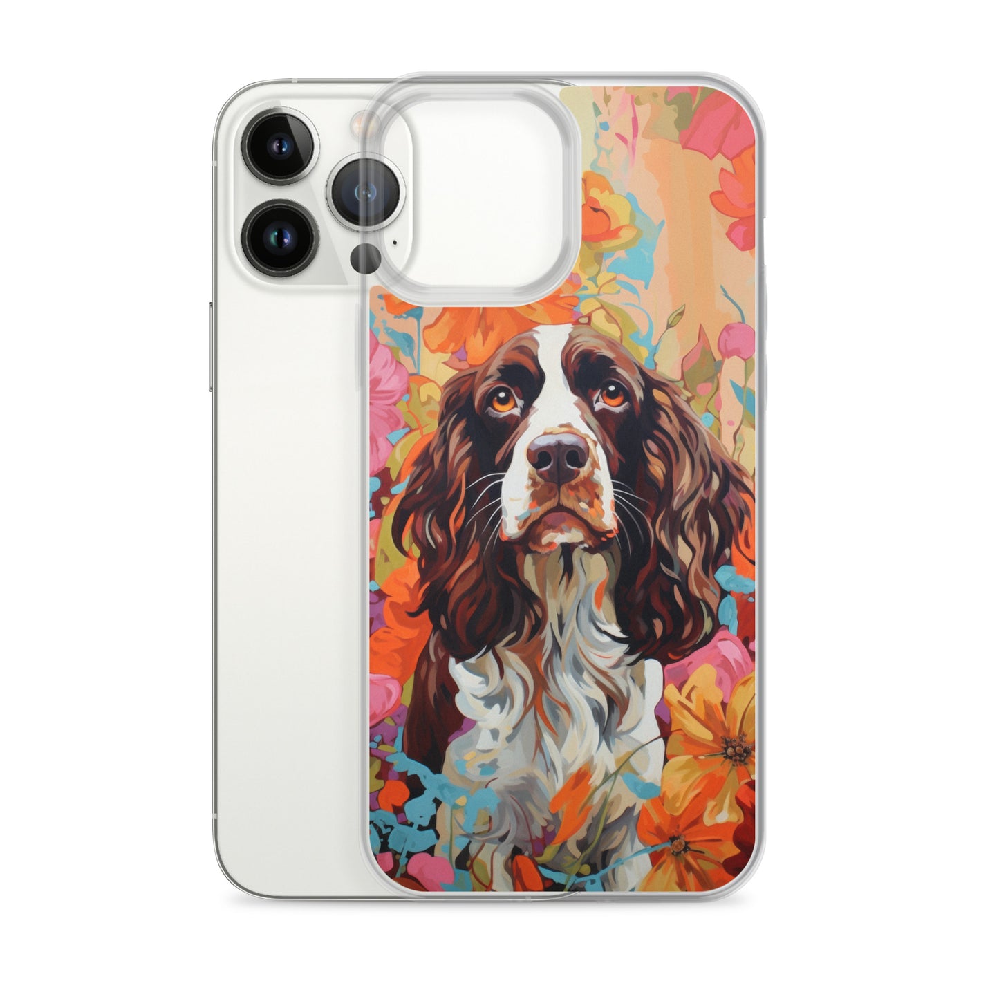 iPhone Case Painted English Springer Spaniel