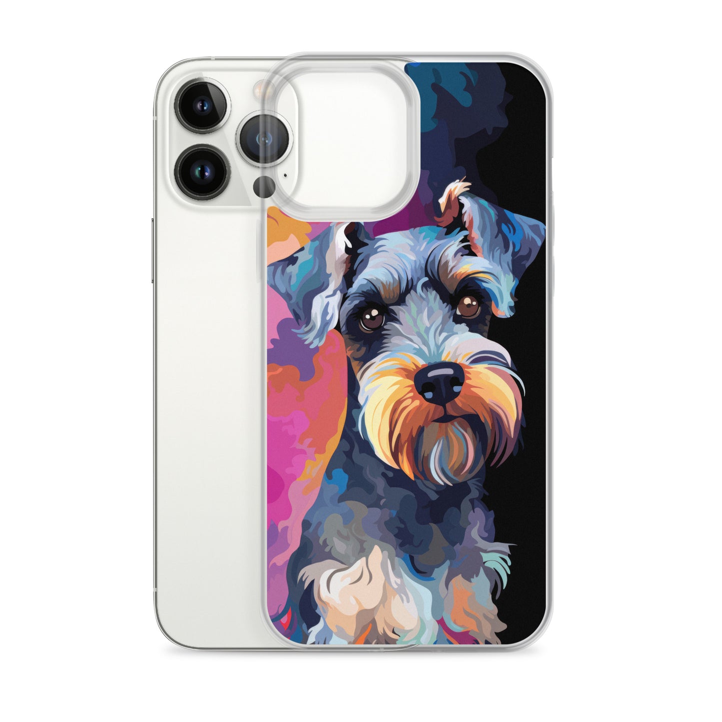 iPhone Case Painted Schnauzer