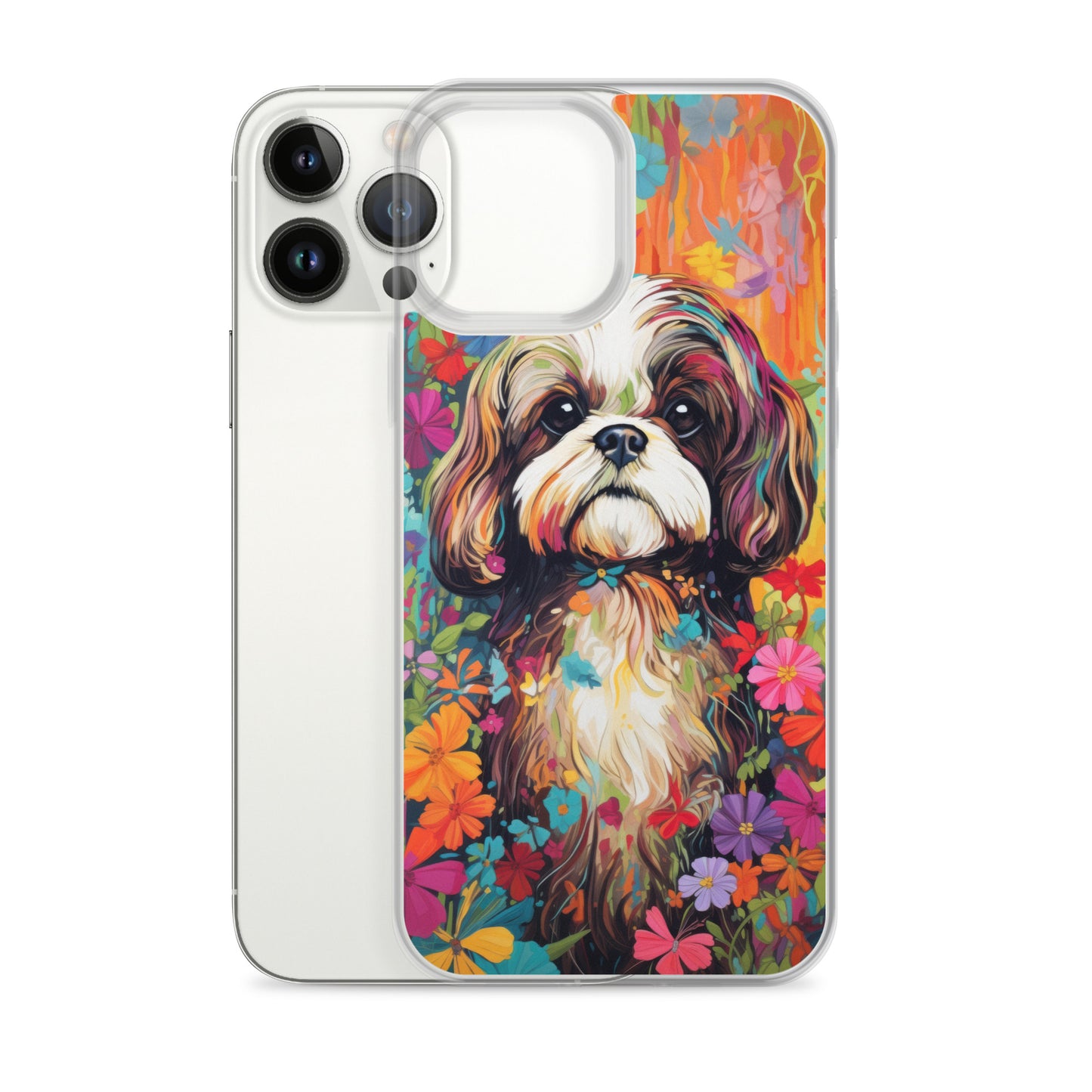 iPhone Case Painted Shih Tzu