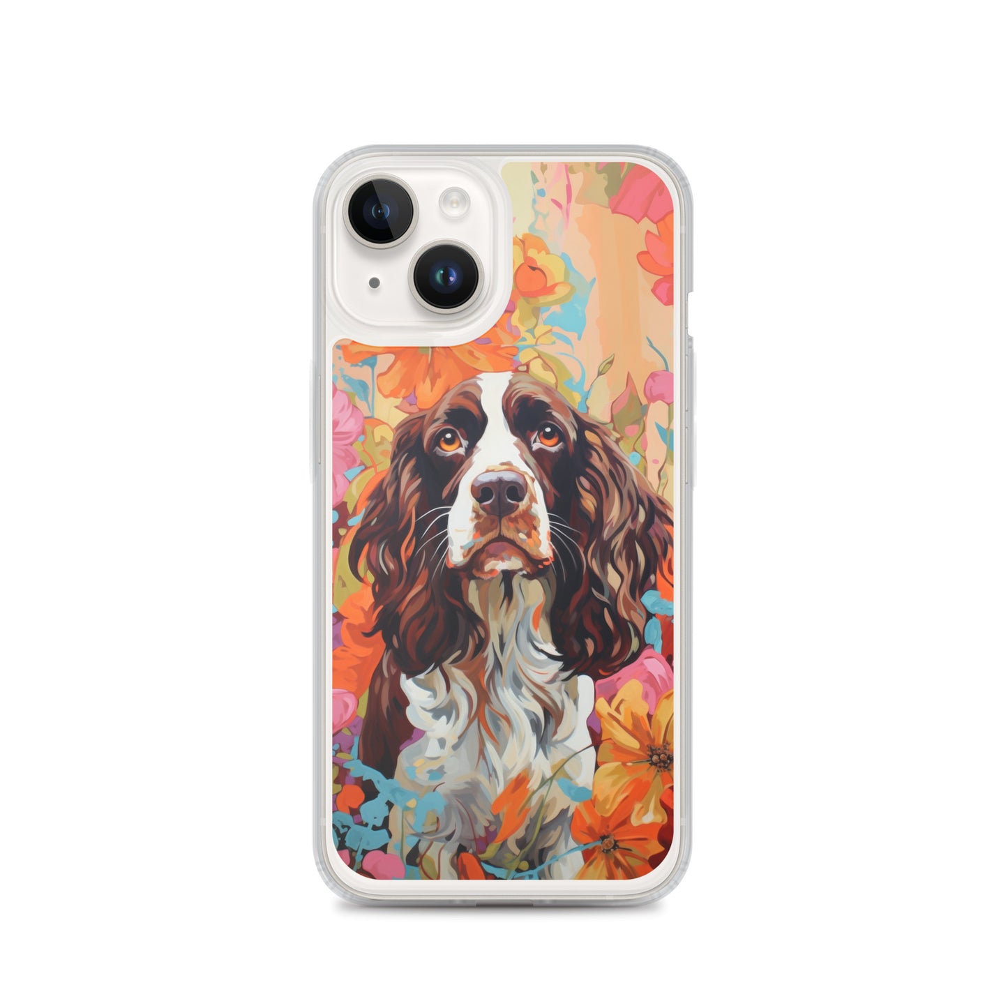 iPhone Case Painted English Springer Spaniel