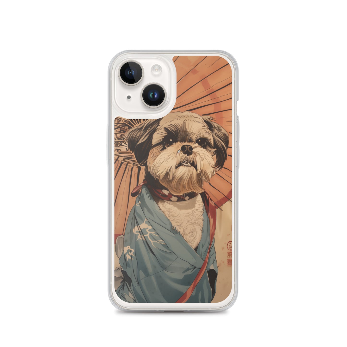Ukiyo-e Style Shih Tzu iPhone Case