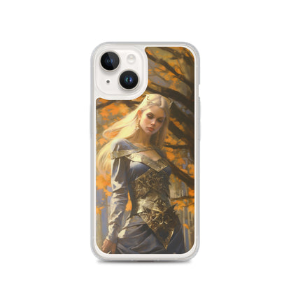 Dungeons and Dragons Female Elf iPhone Case