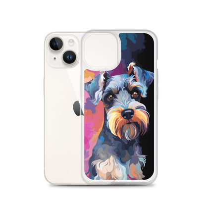 iPhone Case Painted Schnauzer