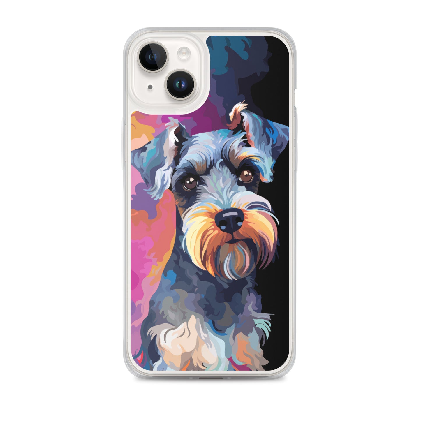 iPhone Case Painted Schnauzer
