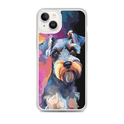 iPhone Case Painted Schnauzer