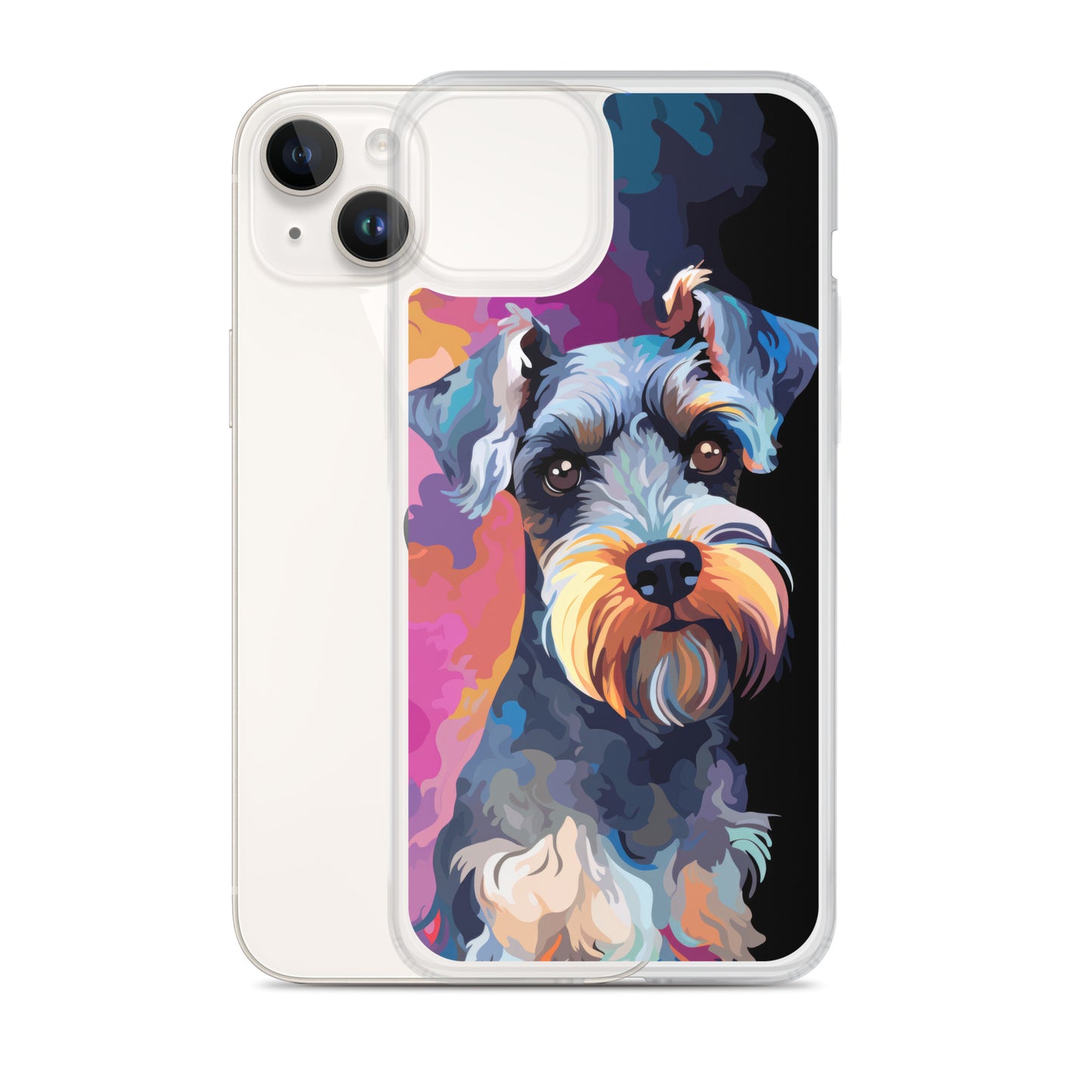 iPhone Case Painted Schnauzer