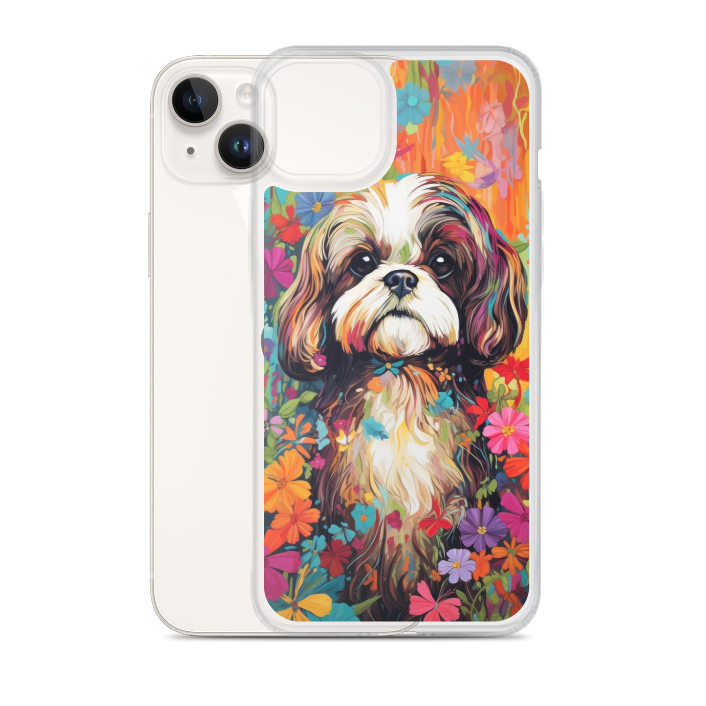 iPhone Case Painted Shih Tzu