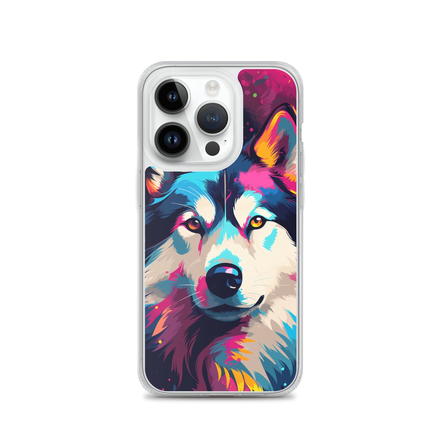 iPhone Case Painted Siberian Huskie