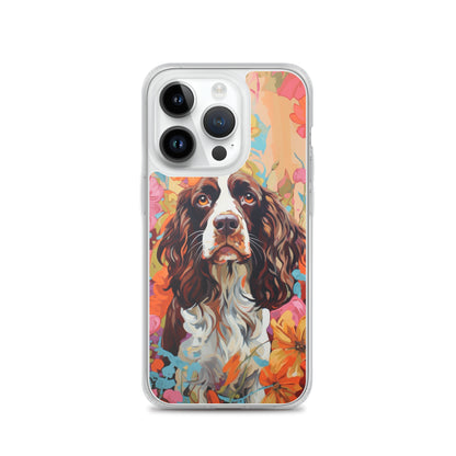 iPhone Case Painted English Springer Spaniel