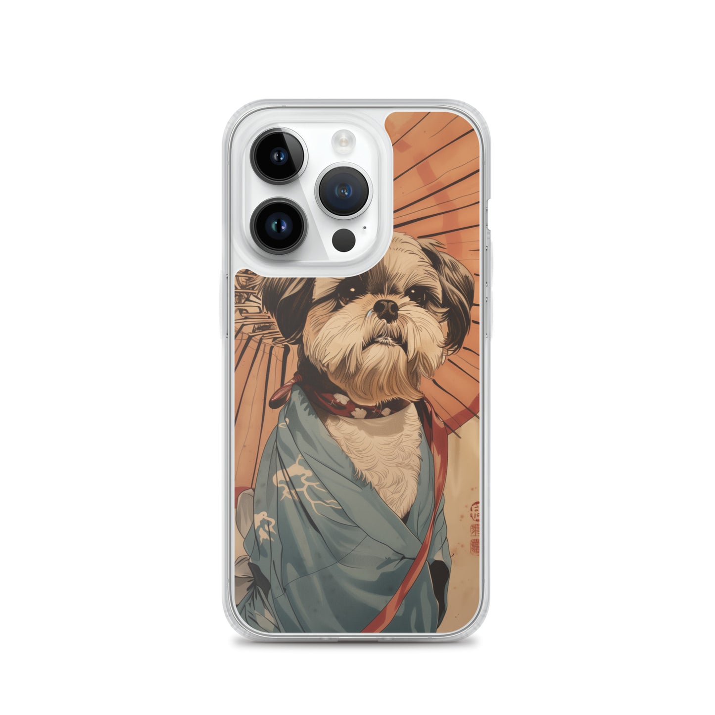 Ukiyo-e Style Shih Tzu iPhone Case