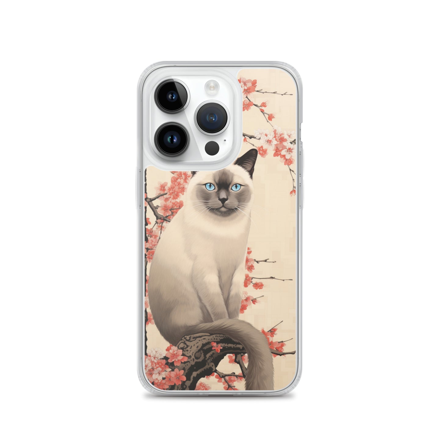 Ukiyo-e Siamese Cat iPhone Case