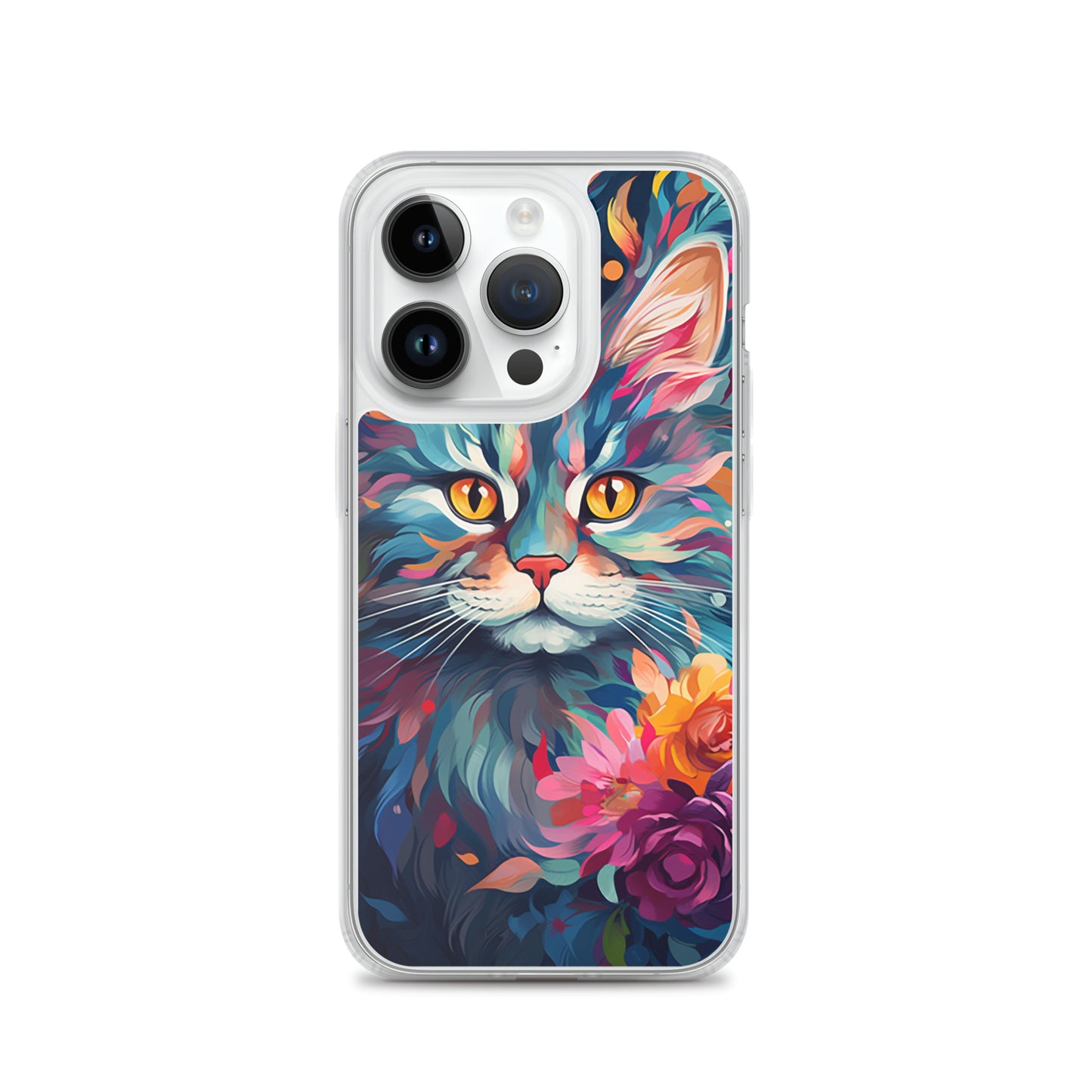 Painted Cat iPhone Case