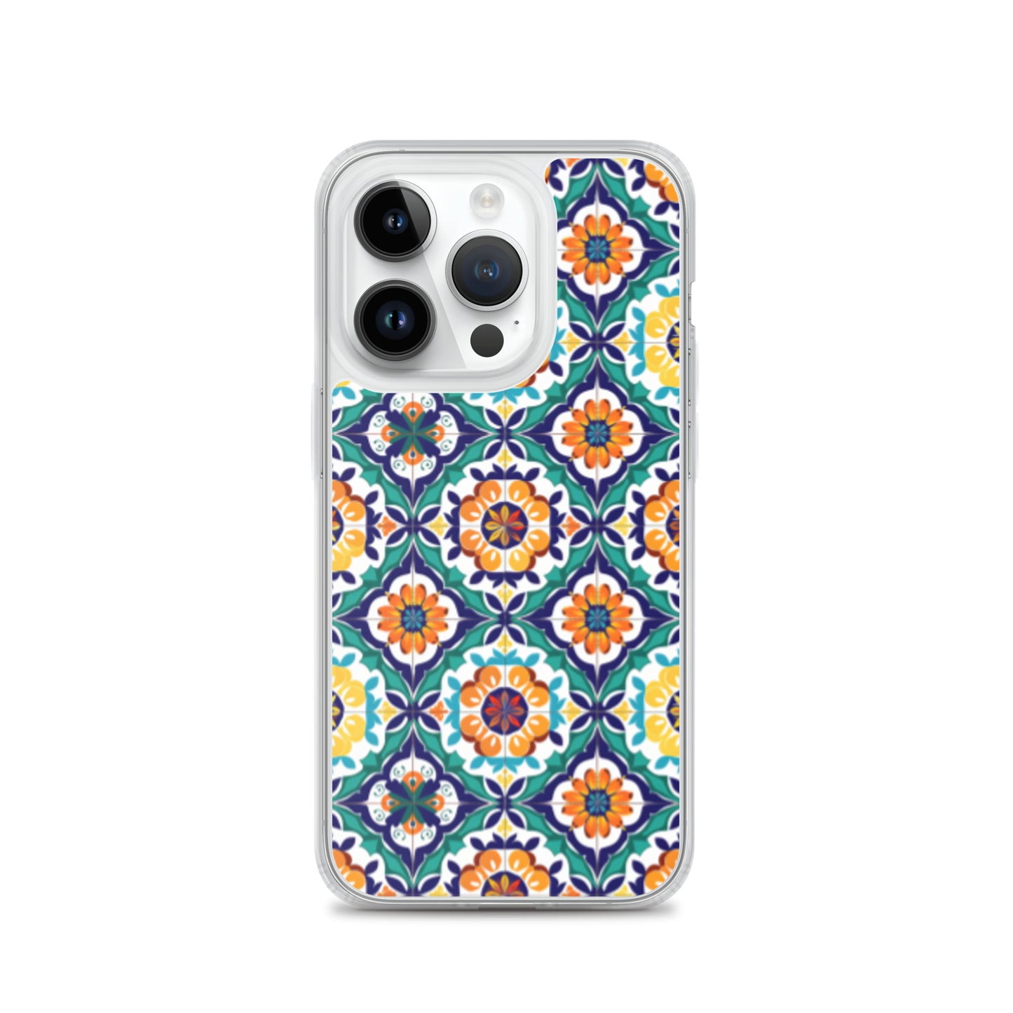 iPhone Case Talavera Tiles Green and Blue
