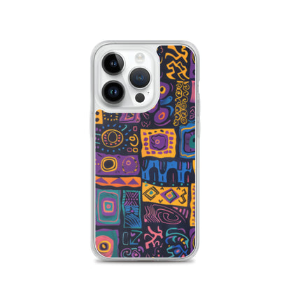 iPhone Case Colorful Yemanja Pattern