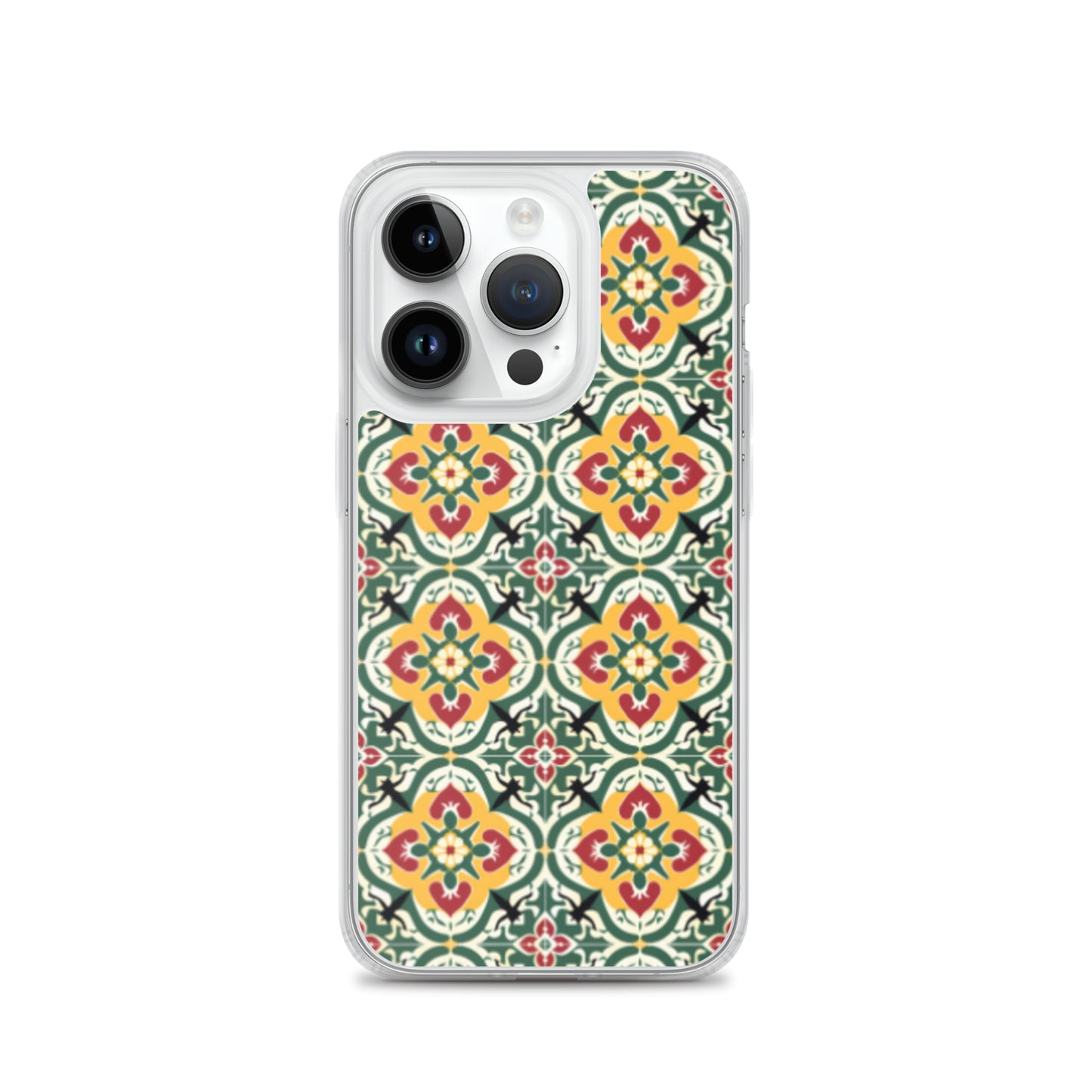 iPhone Case Colorful Traditional Maltese Cement Tile Pattern