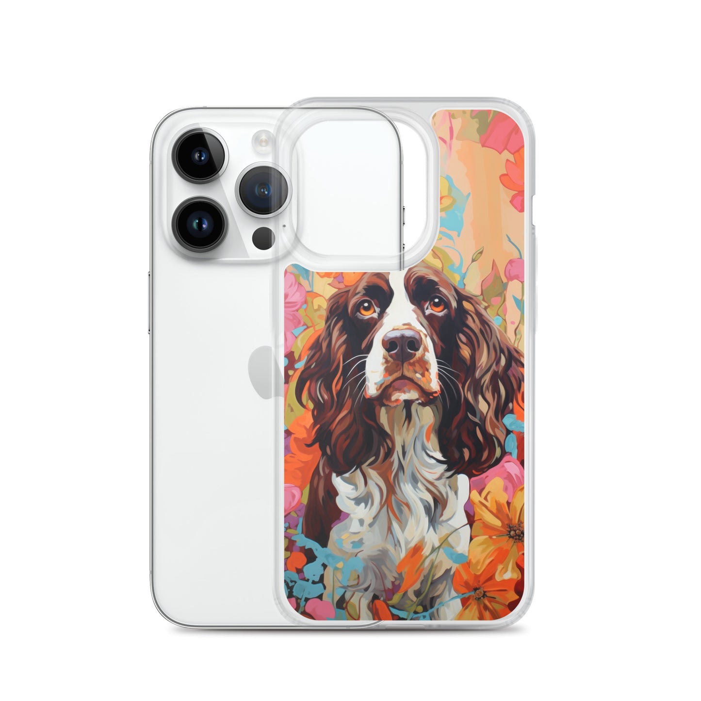 iPhone Case Painted English Springer Spaniel