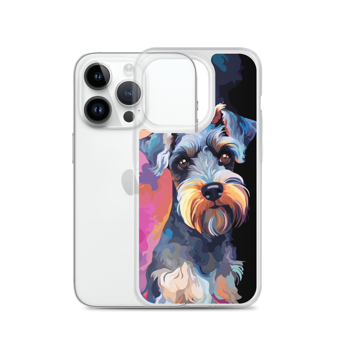 iPhone Case Painted Schnauzer