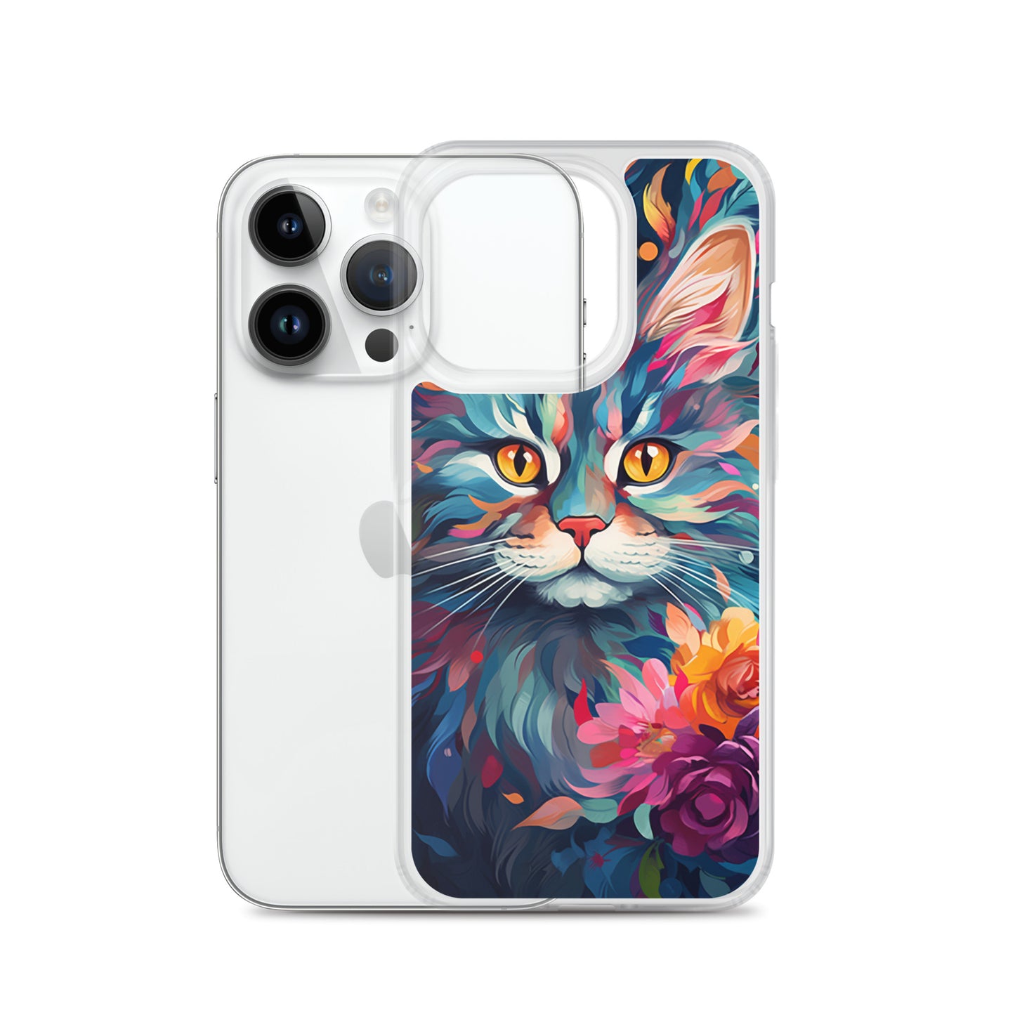 Painted Cat iPhone Case